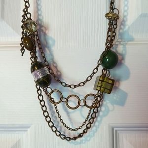Vintage 1970s statement necklace